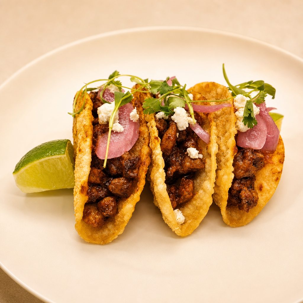 Steak Tacos.