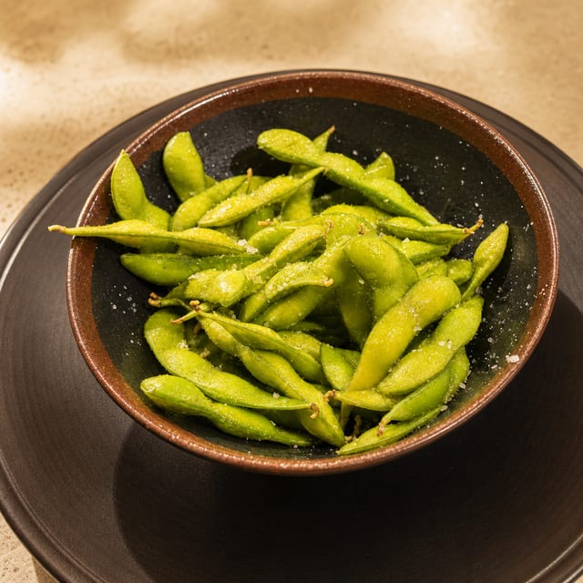 Truffle Edamame.