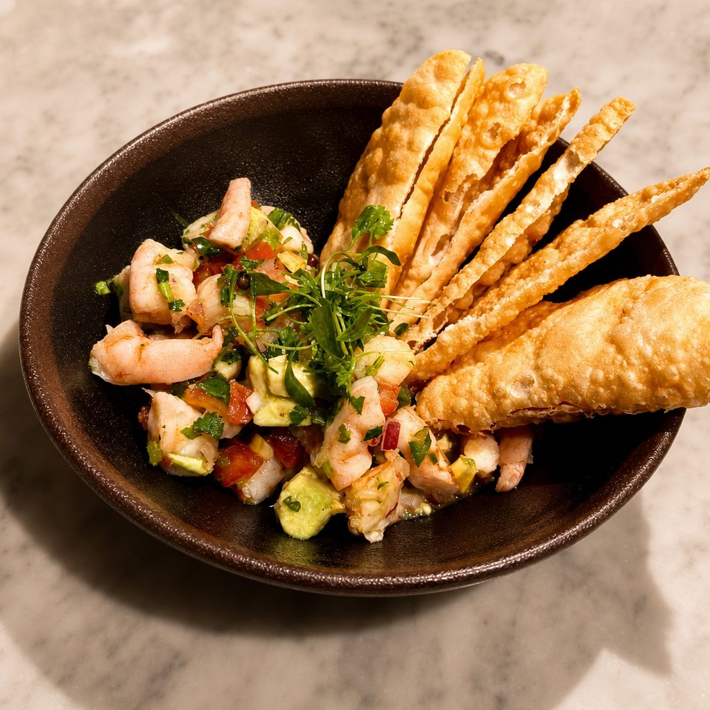 Ceviche Shrimp.