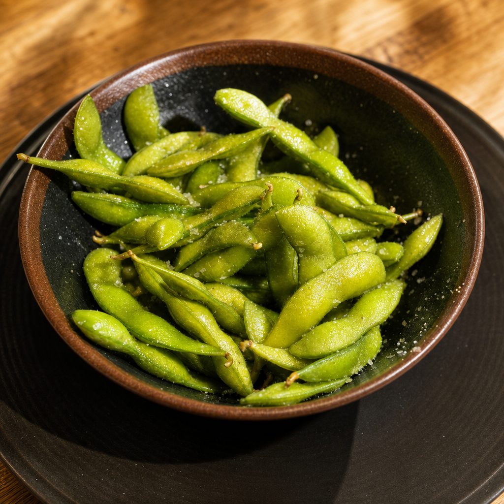 Truffle Edamame.