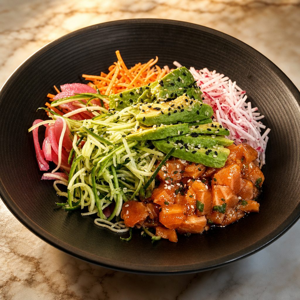 Salmon Poke.