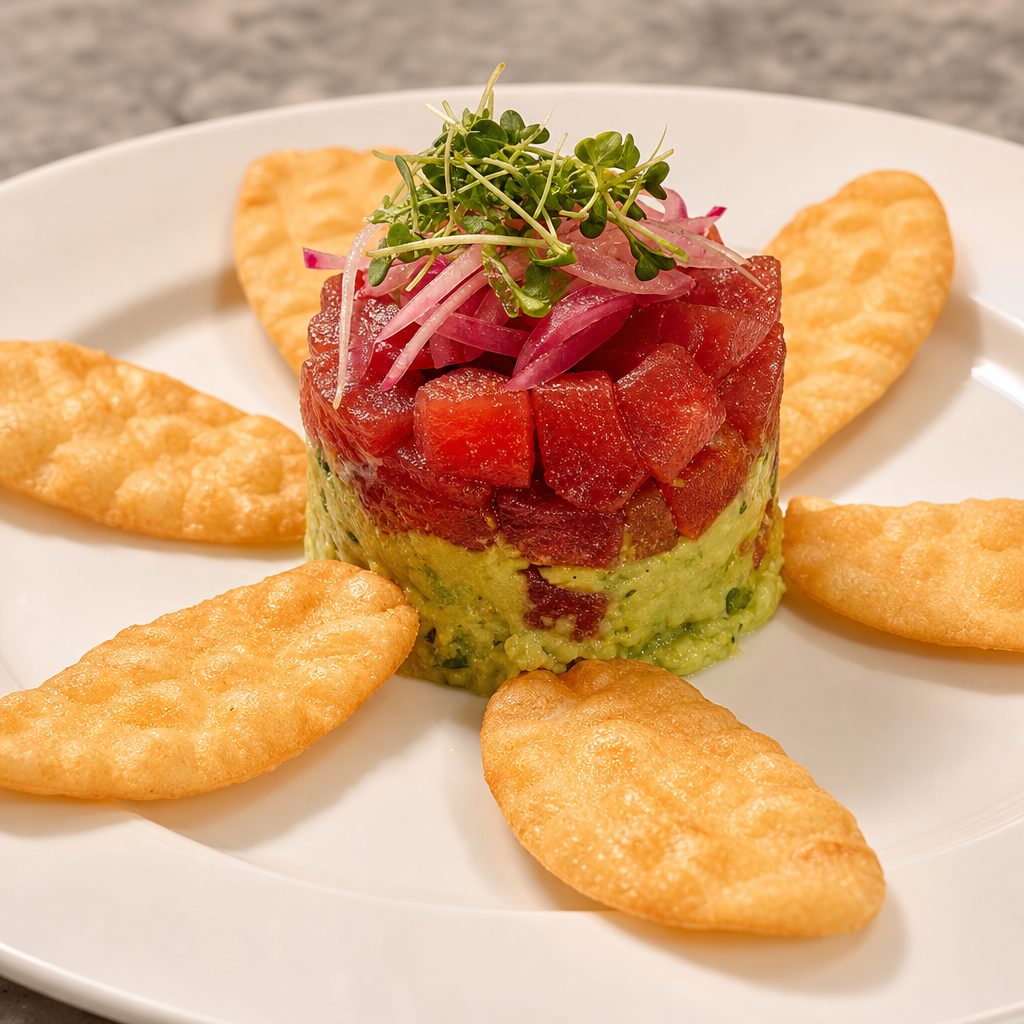 Tuna Poke (RAW) Tower.