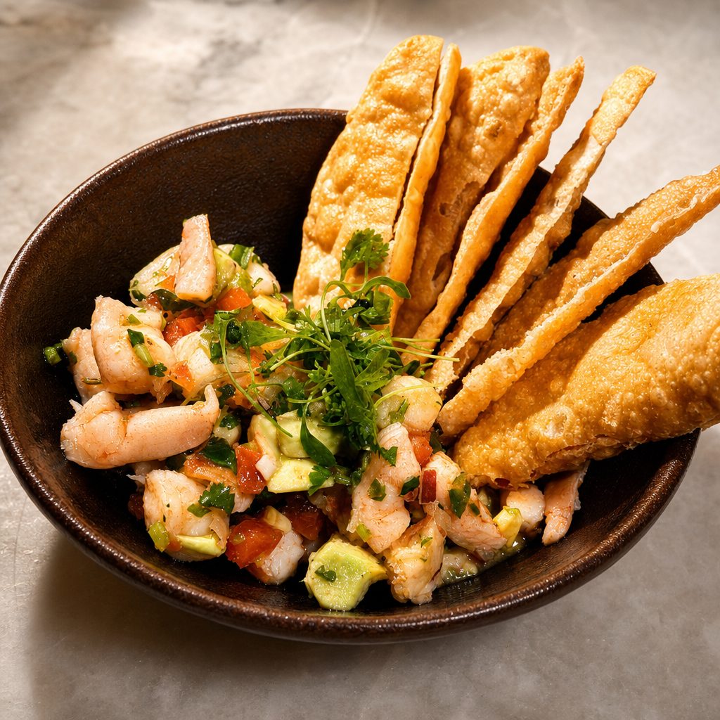 Ceviche Shrimp.