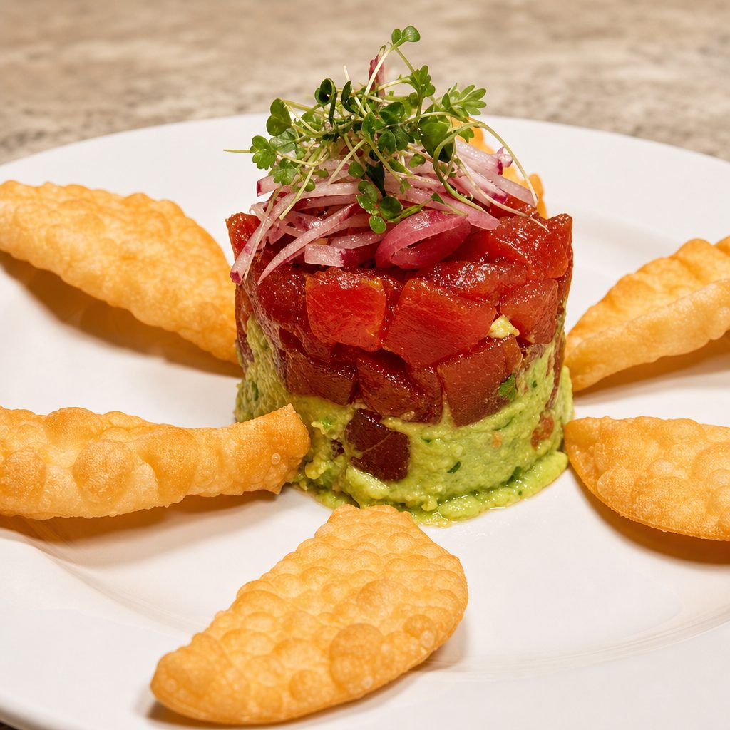 Tuna Poke (RAW) Tower.