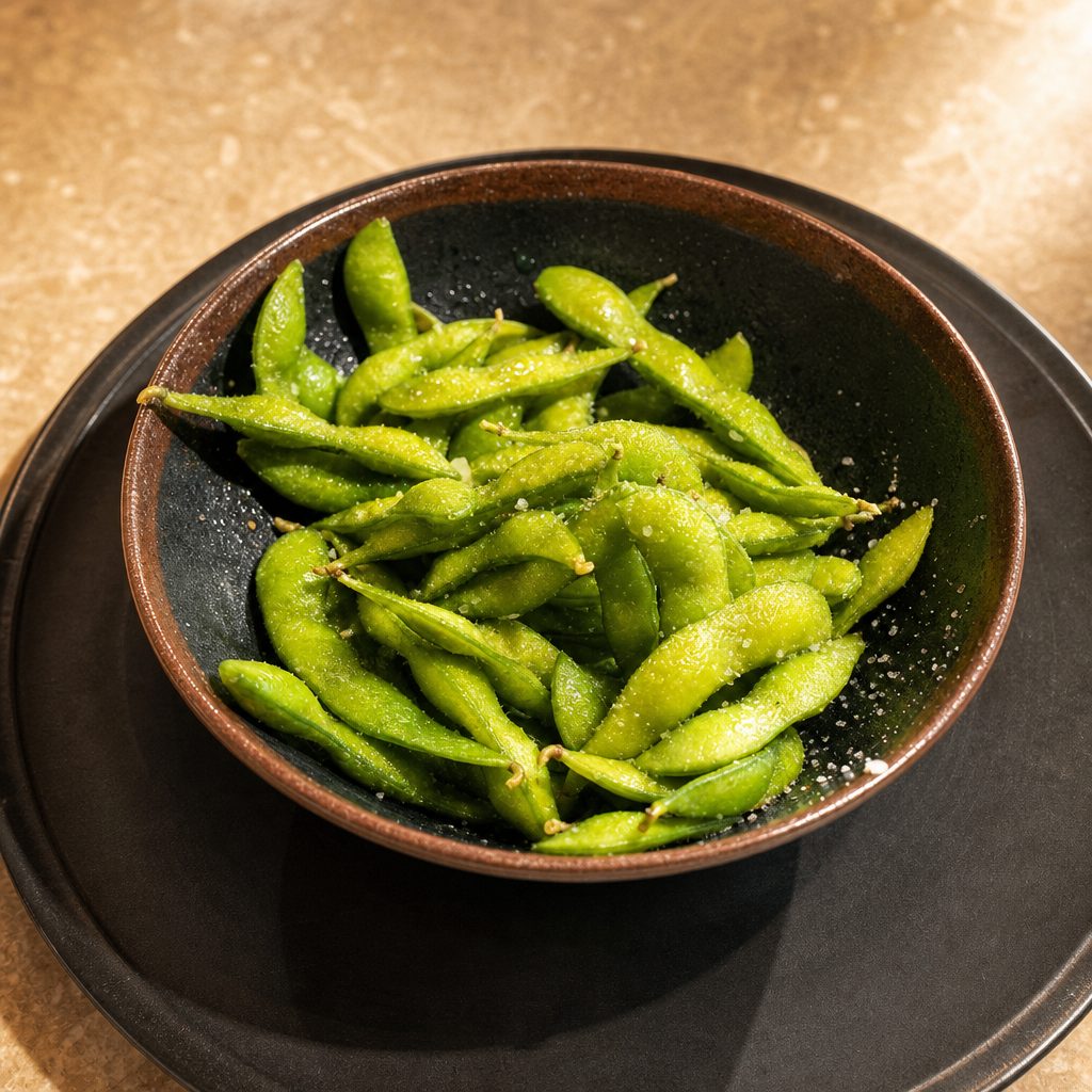 Truffle Edamame.