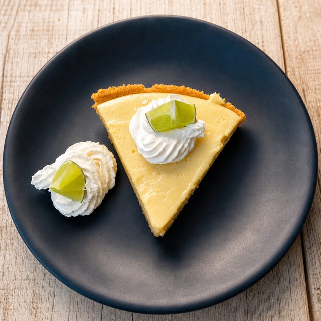 Slice- Key Lime Pie.