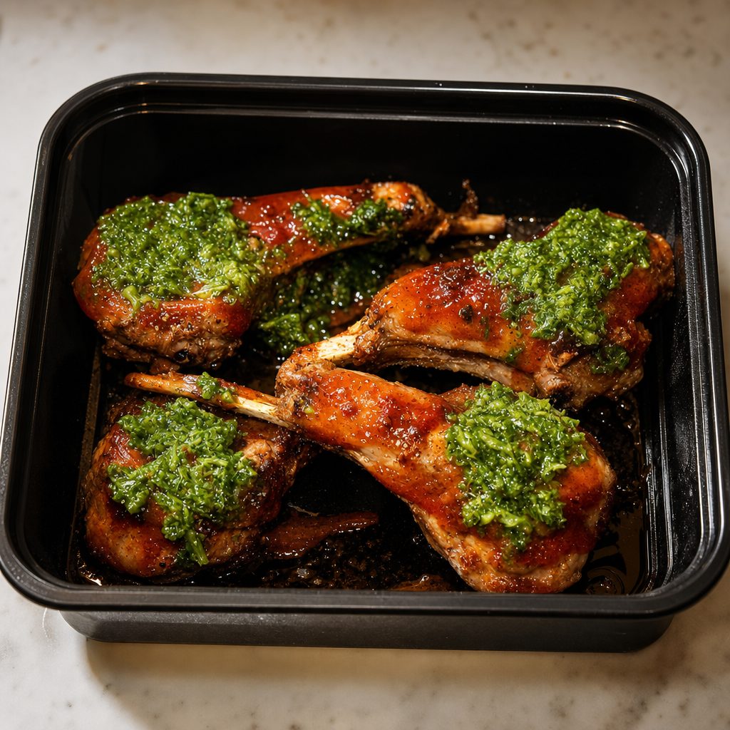 Yakitori Grilled Lamb Chops.